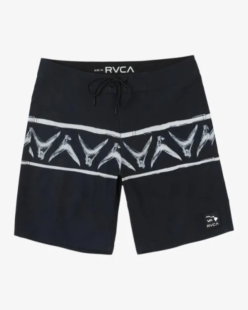 Rvca Hawaii Legend And Mana Boardshorts 18034 Black Men Boardshorts