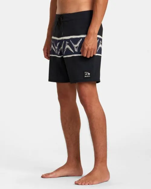 Rvca Hawaii Legend And Mana Boardshorts 18034 Black Men Boardshorts