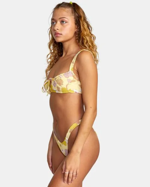 Rvca Haze Bralette Bikini Top Multi Women Bikini Tops