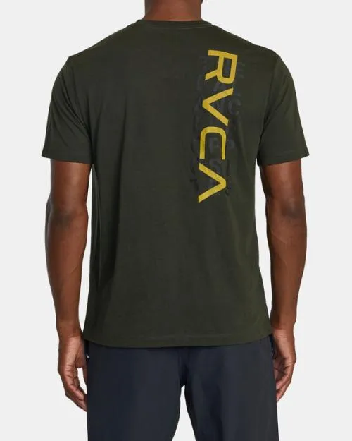 Rvca Layer TShirt Military SportMen Short Sleeves