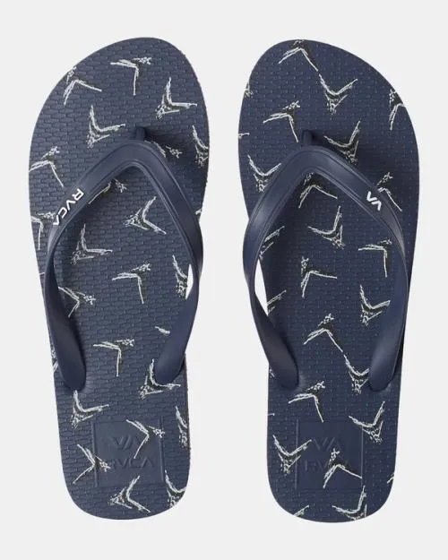 Rvca Legend And Mana Sandals Moody Blue Men Sandals