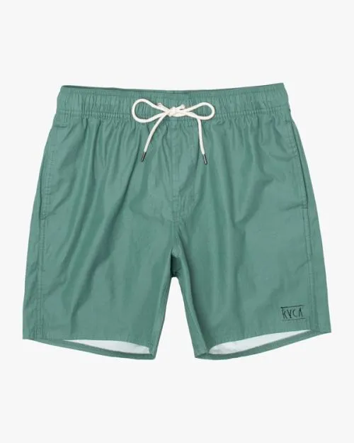 Rvca Opposites Elastic Waist 2 Boardshorts 17034 New Spinach Men Boardshorts