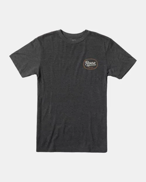 Rvca Pantero TShirt Black Men Short Sleeves