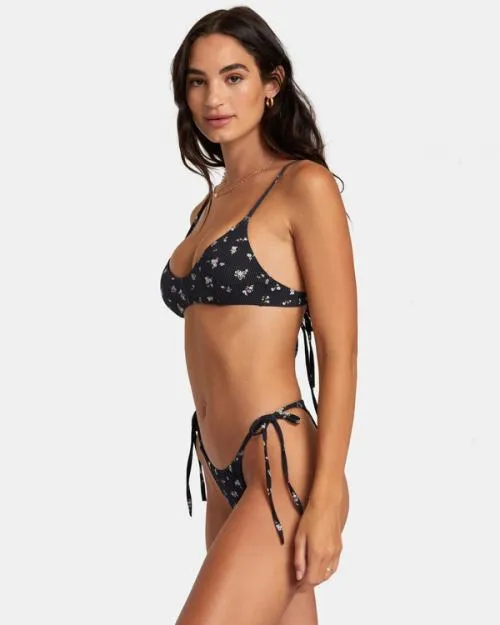 Rvca Sprinkle Skimpy Bikini Bottoms Rvca Black Women Bikini Bottoms