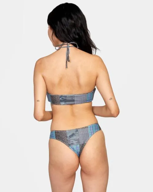 Rvca Steffani Stella Bandeau Bikini Top Multi Women Bikini Tops
