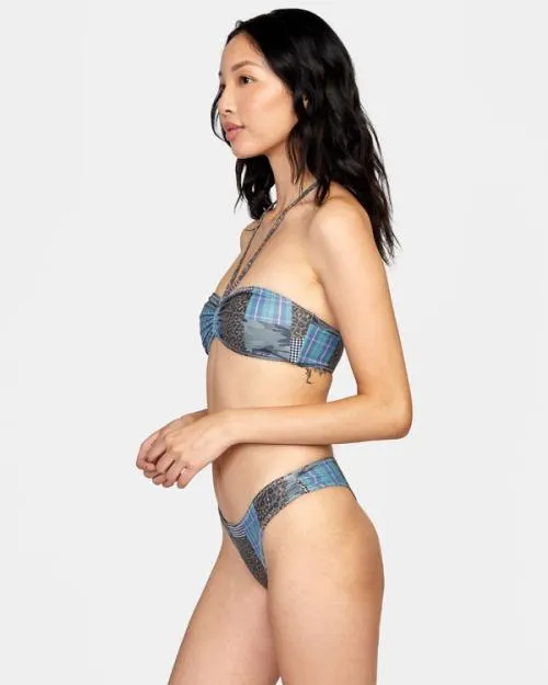 Rvca Steffani Stella Bandeau Bikini Top Multi Women Bikini Tops