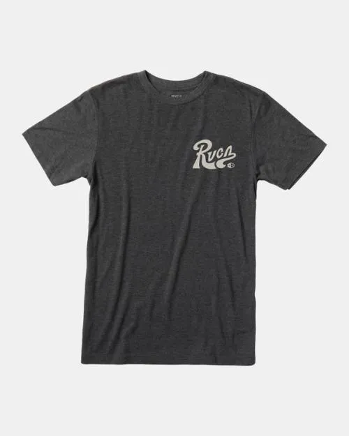 Rvca Tactix Tee Black Men Short Sleeves