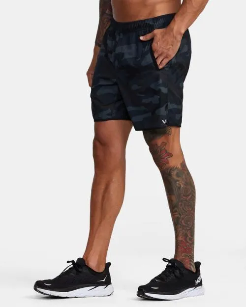 Rvca YOGGER IV ATHLETIC SHORTS 17034 Camo Men Athletic Shorts