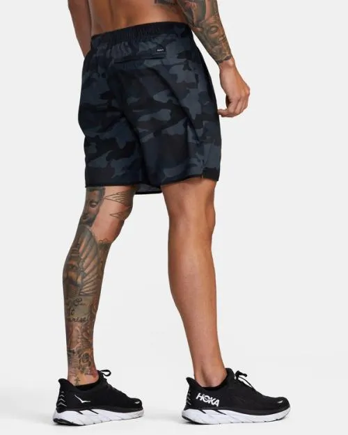 Rvca YOGGER IV ATHLETIC SHORTS 17034 Camo Men Athletic Shorts