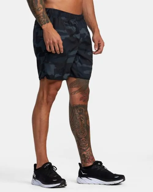 Rvca YOGGER IV ATHLETIC SHORTS 17034 Camo Men Athletic Shorts