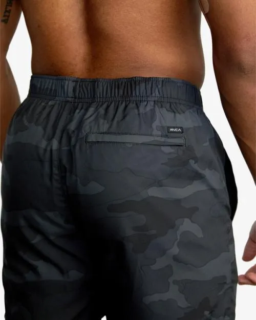 Rvca YOGGER IV ATHLETIC SHORTS 17034 Camo Men Athletic Shorts
