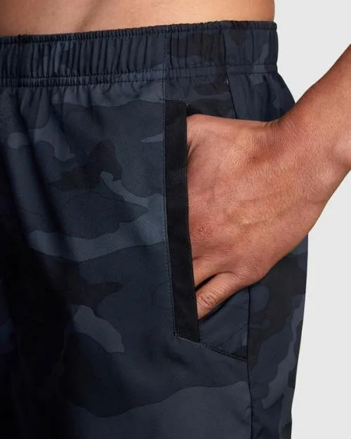 Rvca YOGGER IV ATHLETIC SHORTS 17034 Camo Men Athletic Shorts