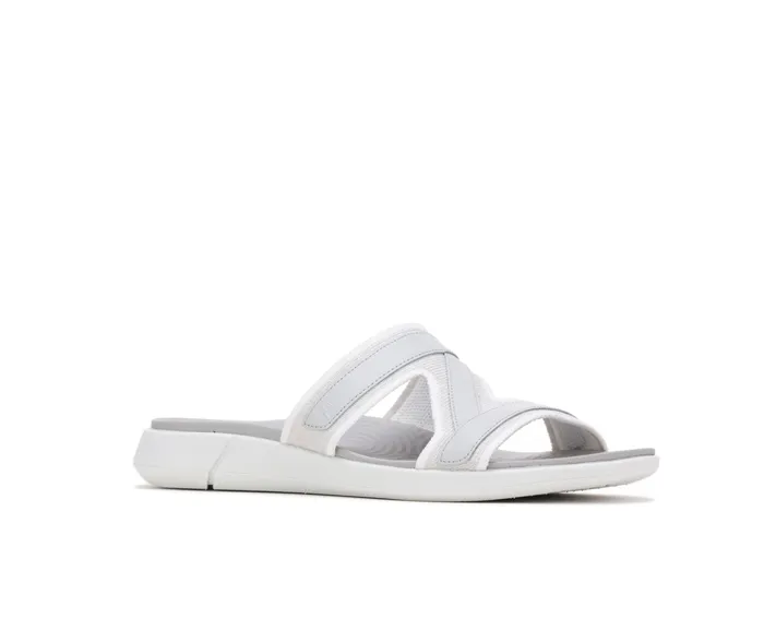 Sandals Women Hush Puppies Willa Knit Slide Vapor Grey Knit