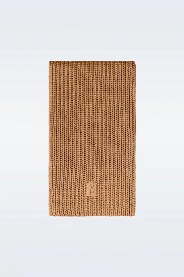 Scarves Men Mackage NELL Rectangular Merino Wool Scarf Cream