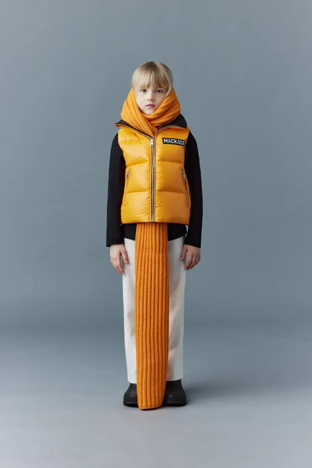 Scarves Men Mackage NELL Rectangular Merino Wool Scarf Cream Scarves Men Mackage NELL Rectangular Merino Wool Scarf Cream