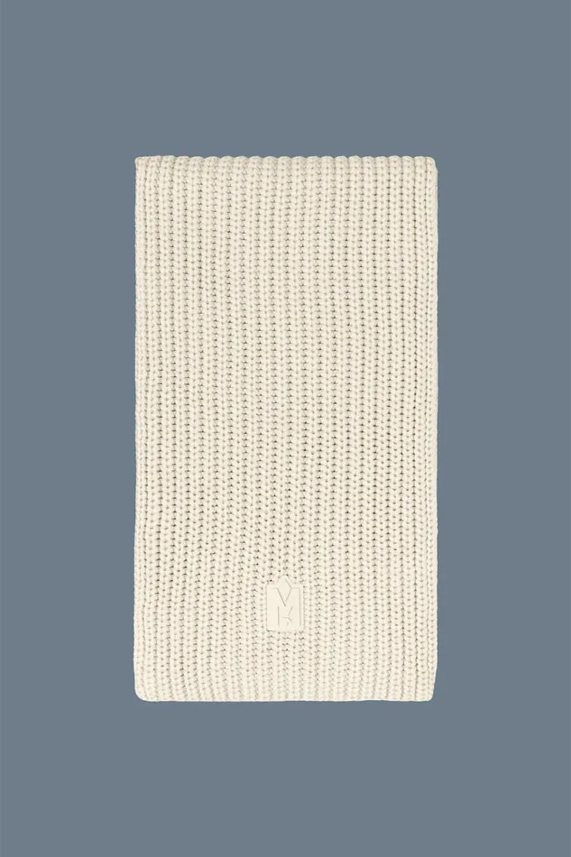 Scarves Men Mackage NELL Rectangular Merino Wool Scarf Cream Scarves Men Mackage NELL Rectangular Merino Wool Scarf Cream
