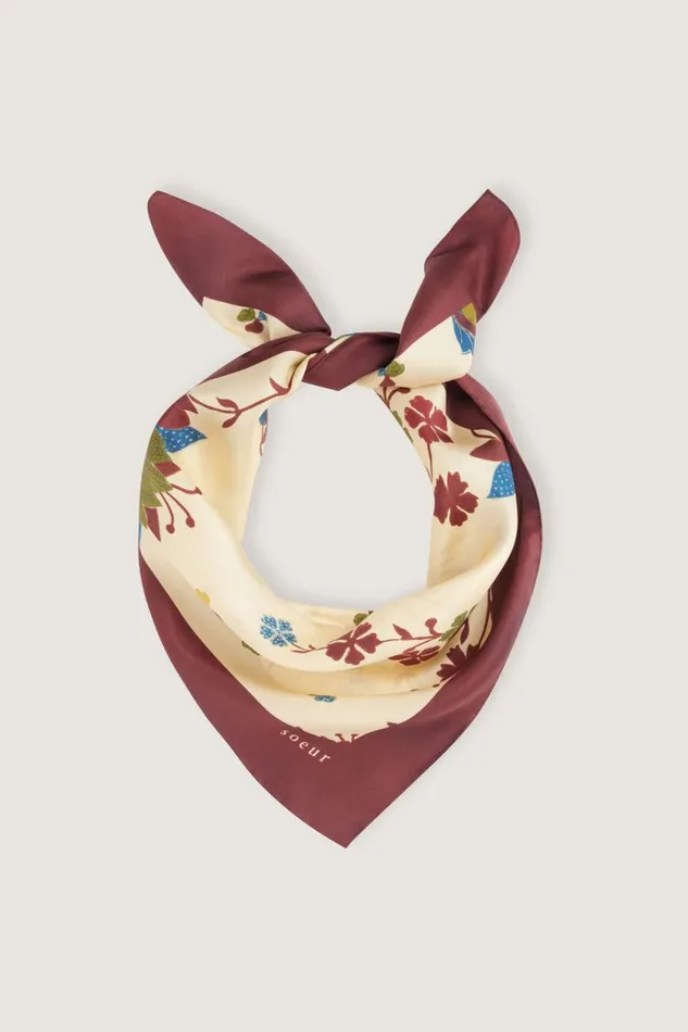 Scarves Women Soeur CAPUCINE SCARF Multico Offwhite