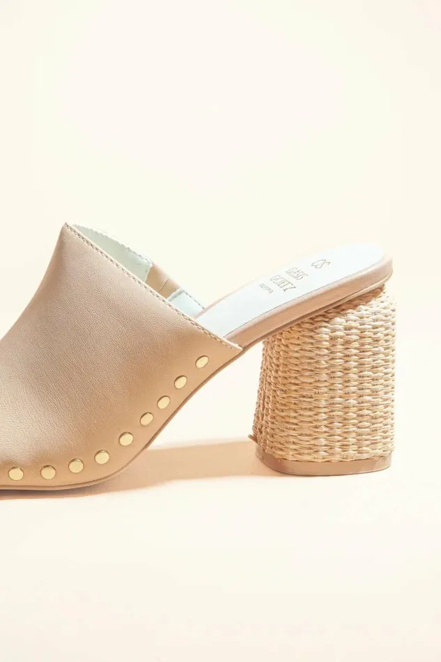 Serena Heels In Nude Nude Women Bohme Shoes