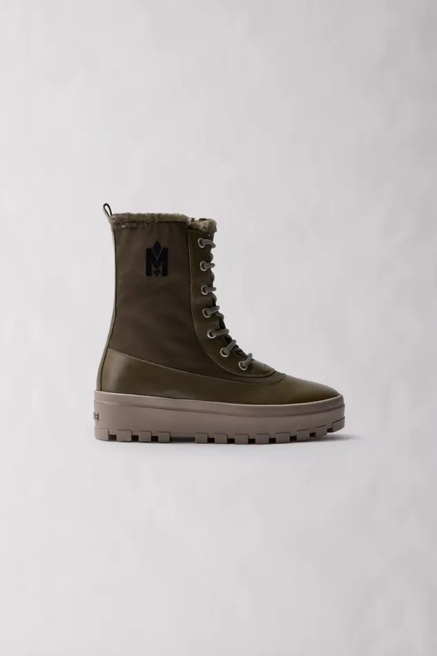 Shearling Lined Boots Men Mackage HERO Shearlinglined Winter Boot For Men Champagne Shearling Lined Boots Men Mackage HERO Shearlinglined Winter Boot For Men Champagne