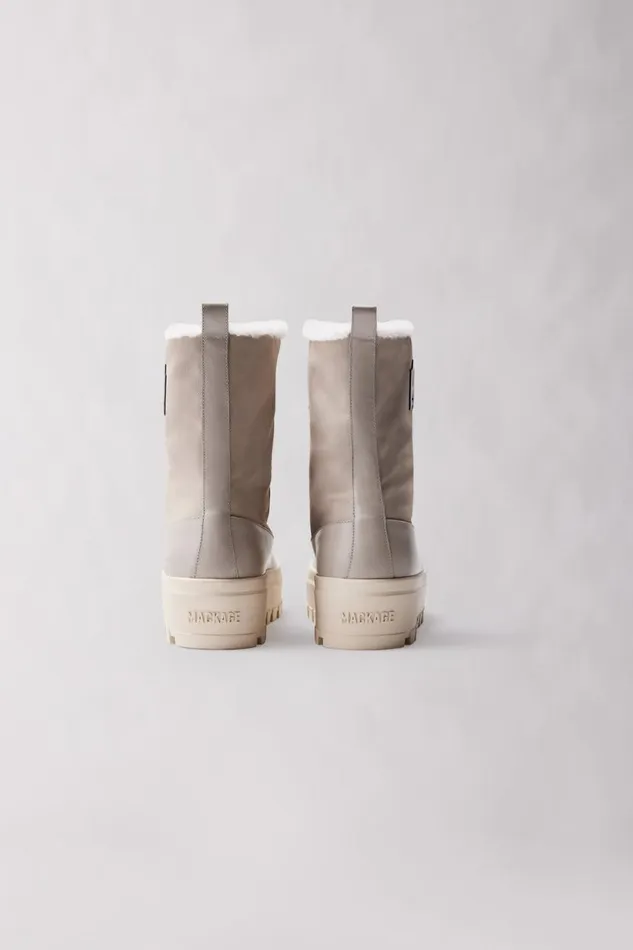 Shearling Lined Boots Men Mackage HERO Shearlinglined Winter Boot For Men Champagne Shearling Lined Boots Men Mackage HERO Shearlinglined Winter Boot For Men Champagne