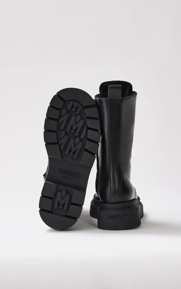Shearling Lined Boots Women Mackage WARRIOR Shearlinglined R Leather Combat Boot For Women Black Shearling Lined Boots Women Mackage WARRIOR Shearlinglined R Leather Combat Boot For Women Black