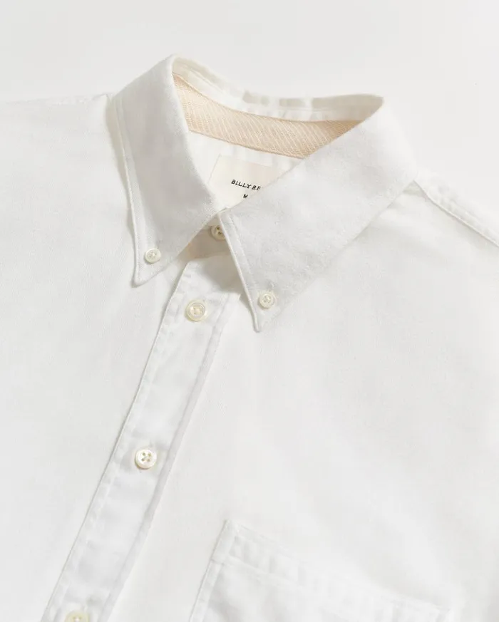 Shirting Men Billy Reid Tuscumbia Classic Shirt White