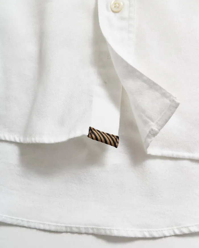 Shirting Men Billy Reid Tuscumbia Classic Shirt White