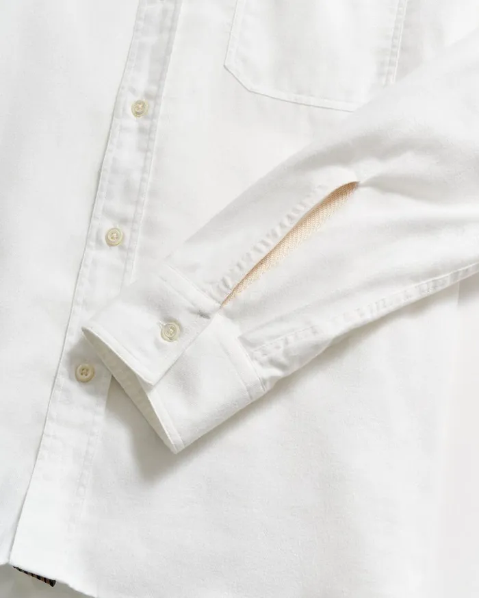 Shirting Men Billy Reid Tuscumbia Classic Shirt White