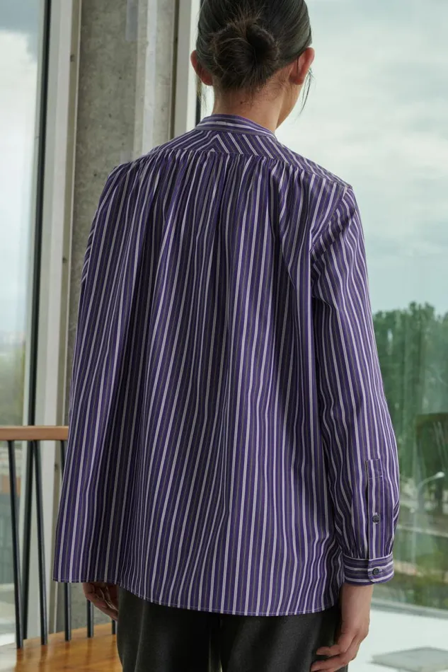 Shirts Women Soeur FRANCHISE SHIRT Purpleoffwhite