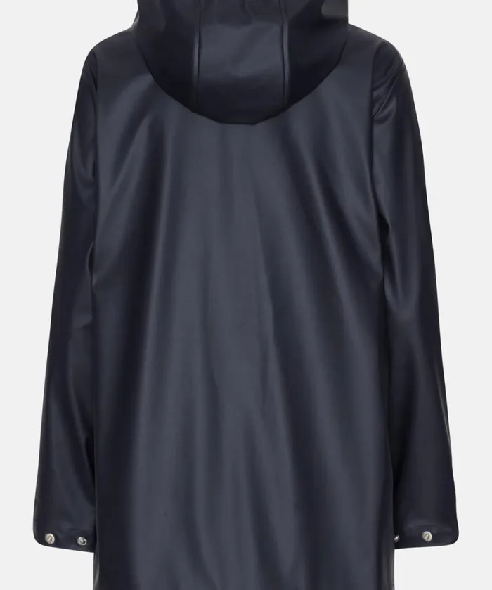 Short Rain Jacket 8211 Dark Indigo Rainwear Ilse Jacobsen Raincoats Short Rain Jacket 8211 Dark Indigo Rainwear Ilse Jacobsen Raincoats