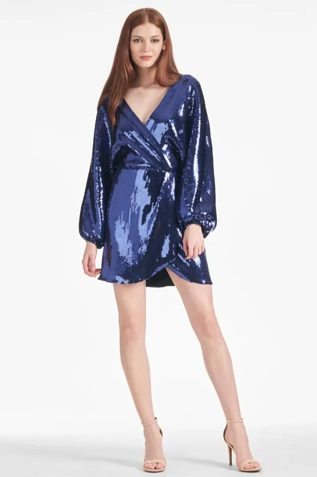 Short Women Sachin and Babi Remy Dress 8211 Sapphire