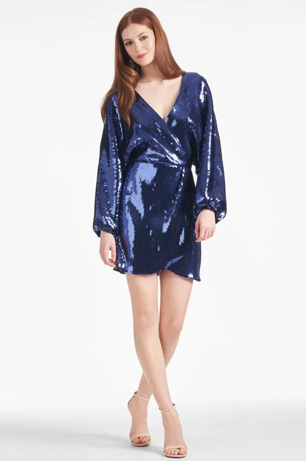 Short Women Sachin and Babi Remy Dress 8211 Sapphire
