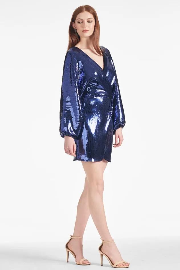 Short Women Sachin and Babi Remy Dress 8211 Sapphire