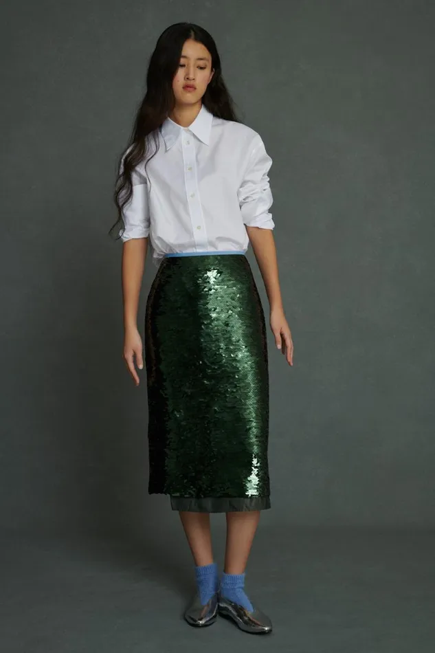 Skirts and Shorts Women Soeur VANILA SKIRT Green