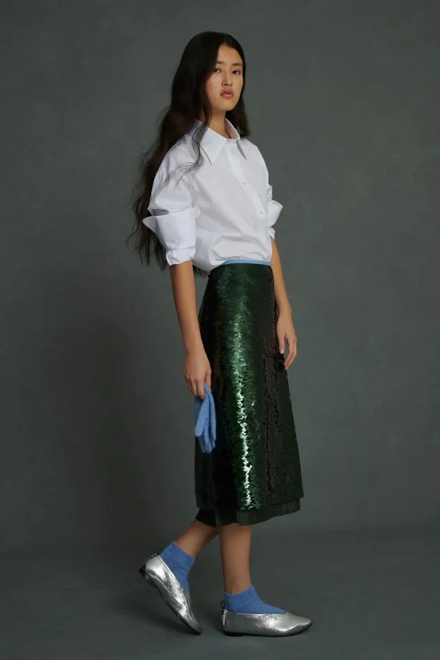 Skirts and Shorts Women Soeur VANILA SKIRT Green