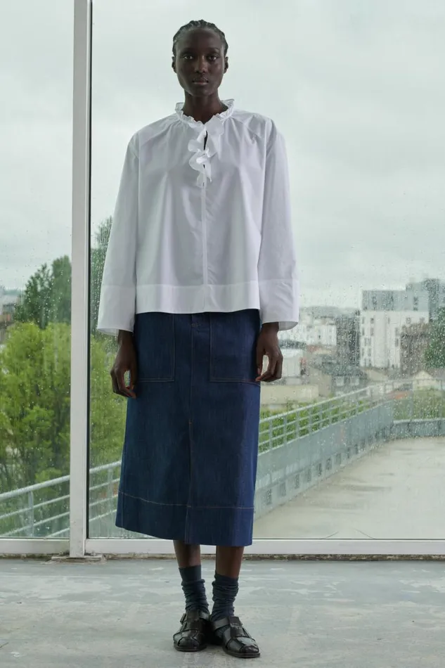 Skirts and Shorts Women Soeur VOLOS SKIRT Raw Denim