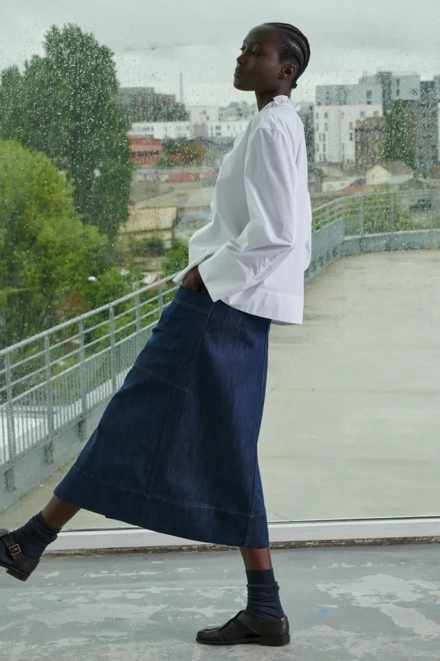 Skirts and Shorts Women Soeur VOLOS SKIRT Raw Denim