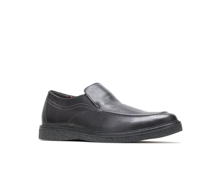 SlipOns Jaden Mt SlipOn Black Leather 8211 Hush Puppies Men SlipOns Jaden Mt SlipOn Black Leather 8211 Hush Puppies Men