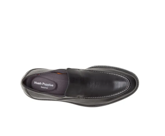 SlipOns Jaden Mt SlipOn Black Leather 8211 Hush Puppies Men SlipOns Jaden Mt SlipOn Black Leather 8211 Hush Puppies Men
