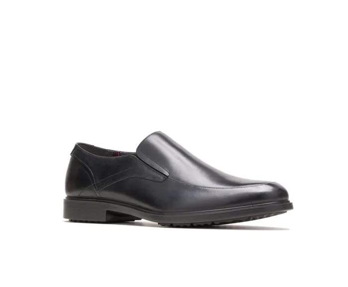 SlipOns Men Hush Puppies Turner Mt SlipOn Black Wp Leather SlipOns Men Hush Puppies Turner Mt SlipOn Black Wp Leather