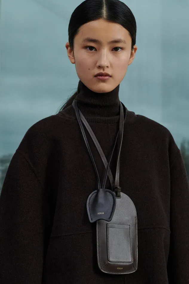 Small Leather Goods Women Soeur VESUVIO PURSE Coal