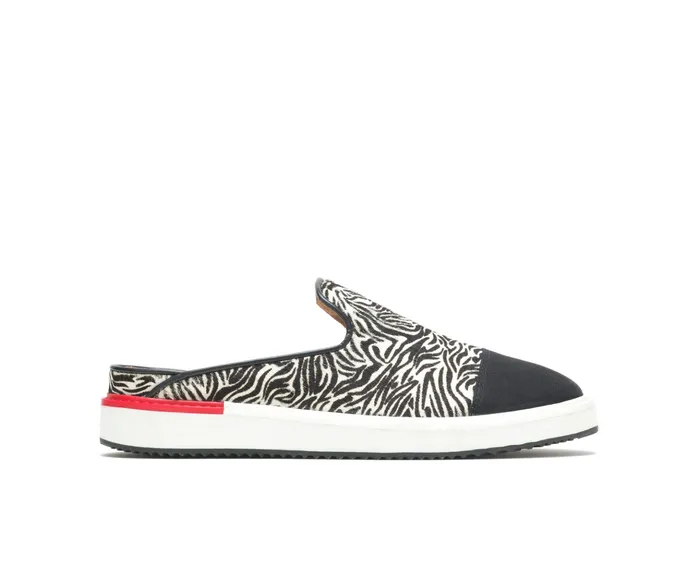 Sneakers Hush Puppies Women Sabine Mule Zebra Calf Hair