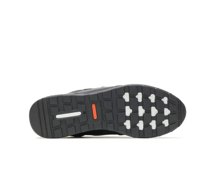 Sneakers Jenna 2Strap Jogger Black Leather Hush Puppies Women