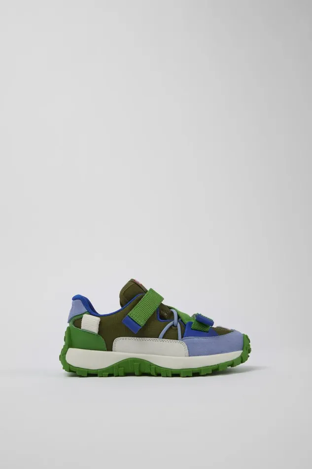Sneakers Kids Camper Twins Multicolored TextileLeather Sneaker