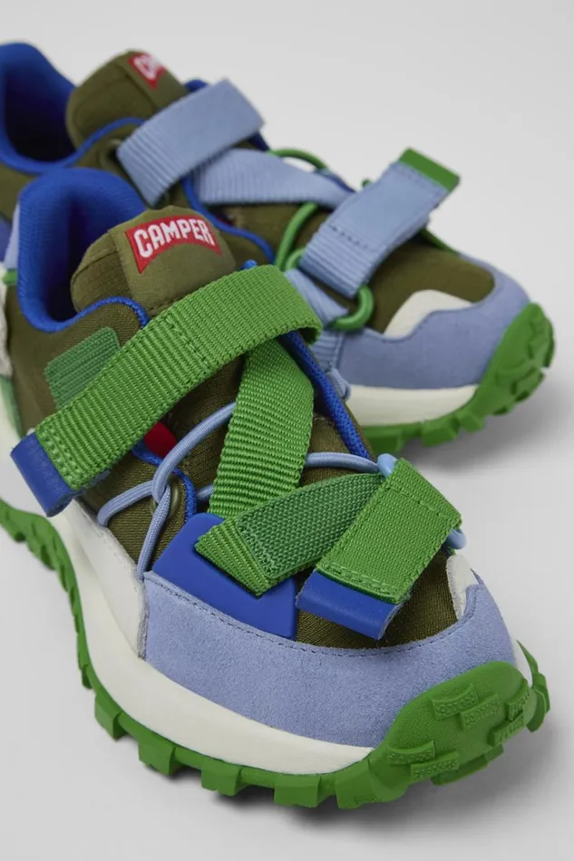 Sneakers Kids Camper Twins Multicolored TextileLeather Sneaker Sneakers Kids Camper Twins Multicolored TextileLeather Sneaker