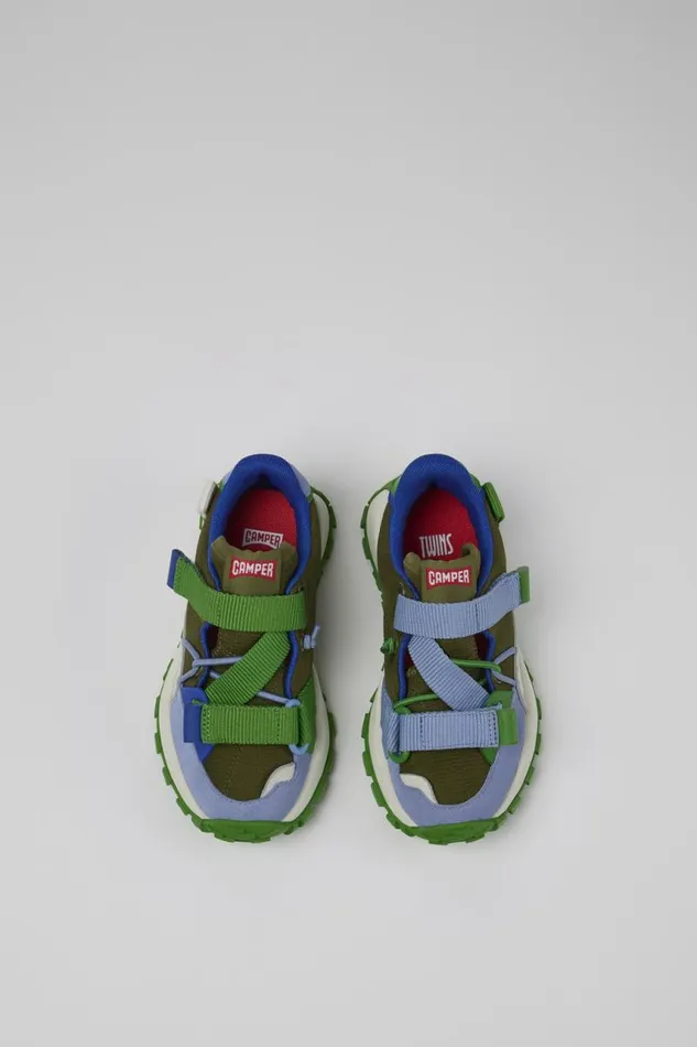 Sneakers Kids Camper Twins Multicolored TextileLeather Sneaker Sneakers Kids Camper Twins Multicolored TextileLeather Sneaker
