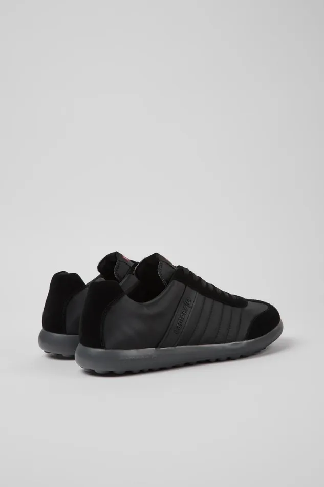 Sneakers Men Camper Pelotas XLite Black Recycled PET And Nubuck Sneakers Sneakers Men Camper Pelotas XLite Black Recycled PET And Nubuck Sneakers