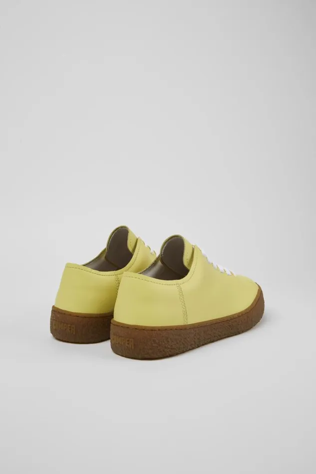 Sneakers Men Camper Peu Terreno Yellow Leather Sneaker Sneakers Men Camper Peu Terreno Yellow Leather Sneaker