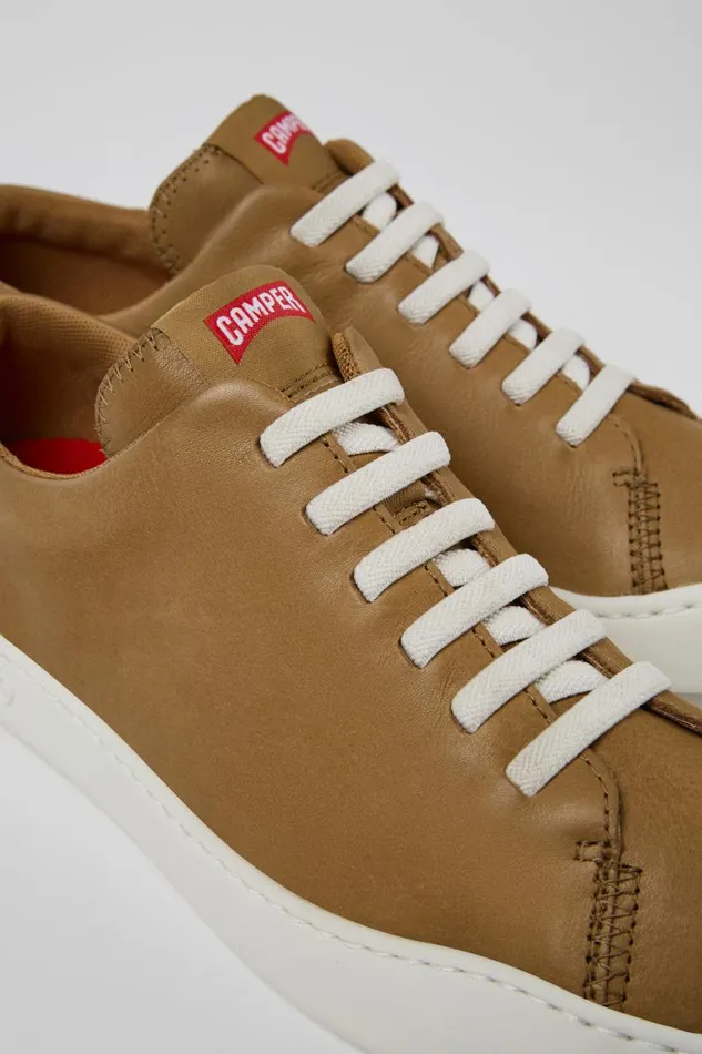 Sneakers Men Camper Peu Touring Brown Leather Sneaker