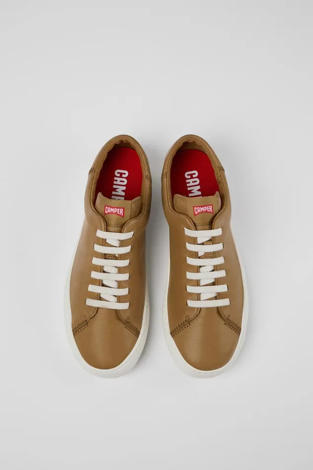 Sneakers Men Camper Peu Touring Brown Leather Sneaker Sneakers Men Camper Peu Touring Brown Leather Sneaker